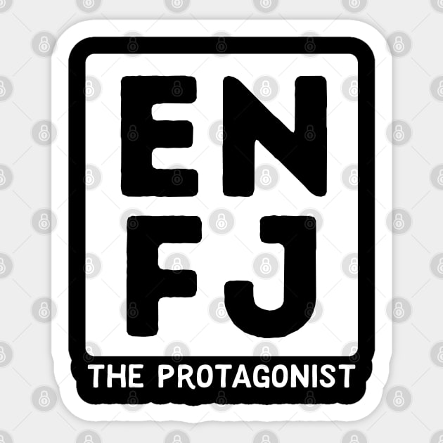 ENFJ Sticker by Teeworthy Designs